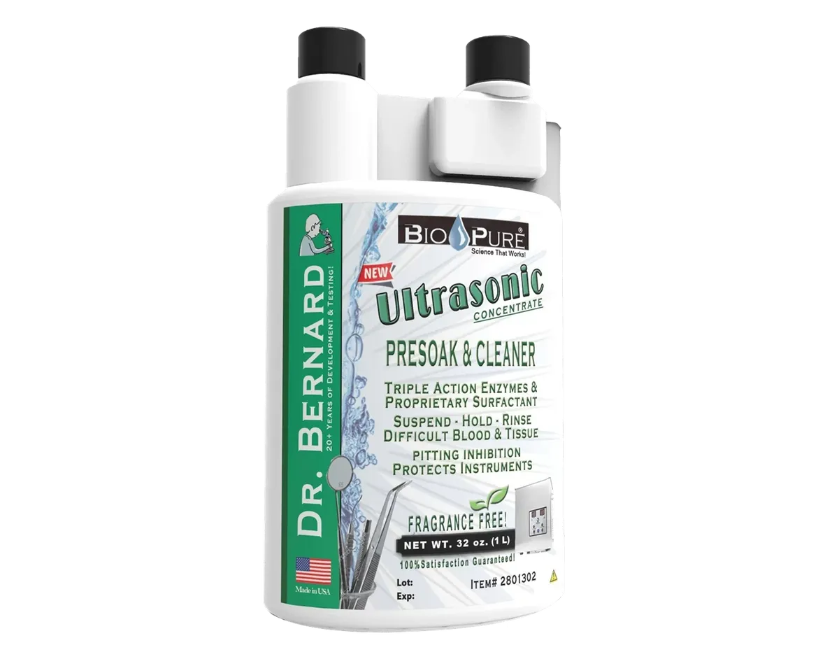 BIO-PURE Ultrasonic Cleaner 3-in-1 32oz concentrate