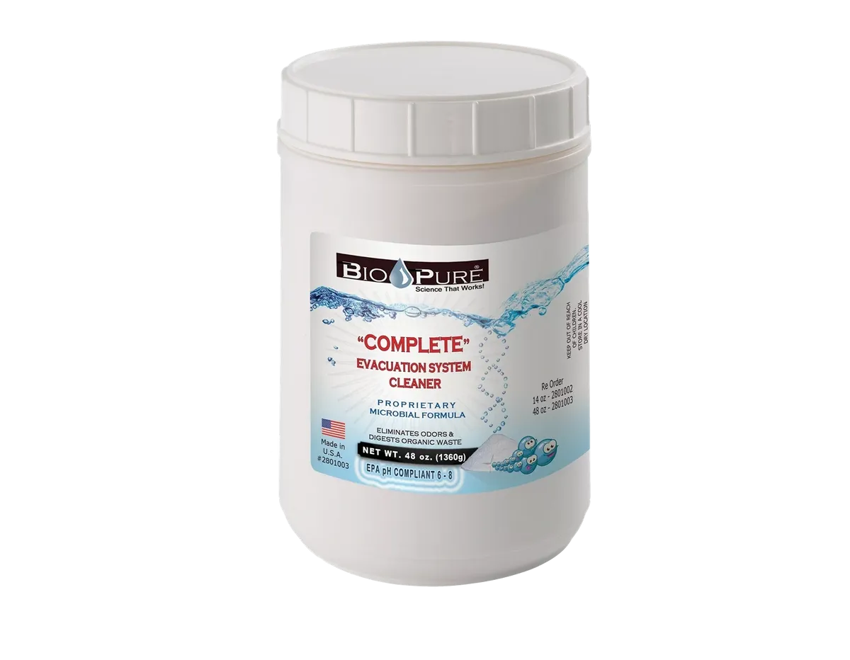 Bio-Pure Complete Evacuation System Cleaner (Powder)